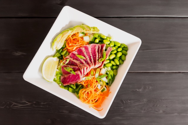 Ahi Tuna Poke bowl